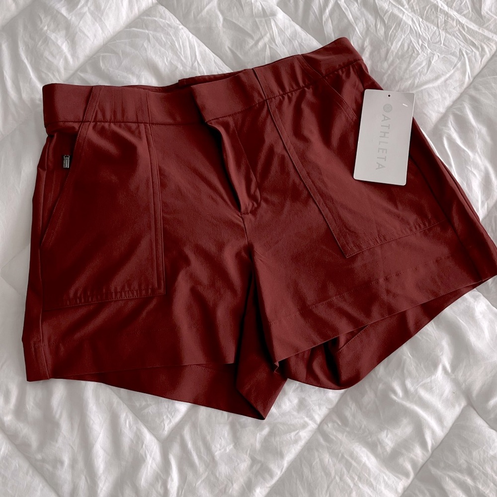Athleta Tribeca Utility Shorts-Sz 2